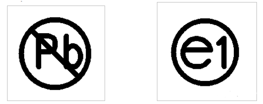如果PCB板為無(wú)鉛制程，為了與有鉛的PCB區(qū)分開(kāi)來(lái)，通常會(huì)在板上標(biāo)注無(wú)鉛制程符號(hào)